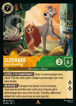 Clochard - Chien débrouillard