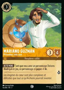 Mariano Guzmán - Prétendant séduisant