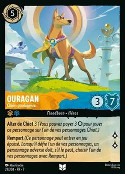 Ouragan - Chien prodigieux