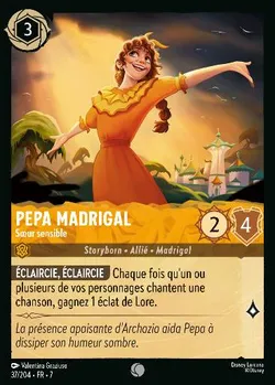 Pepa Madrigal - Sœur sensible