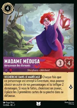 Madame Médusa - Amoureuse des diamants