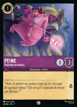 Peine - Diablotin impudent