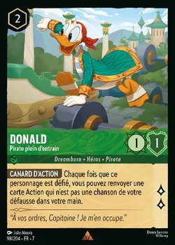 Donald - Pirate plein d'entrain