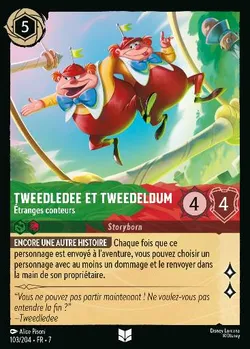 Tweedledee et Tweedeldum - Étranges conteurs