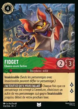 Fidget - Chauve-souris furtive