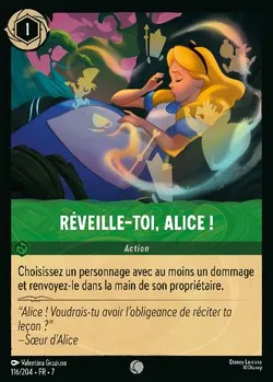 Réveille-toi, Alice !