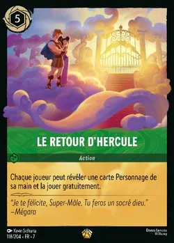 Le retour d'Hercule