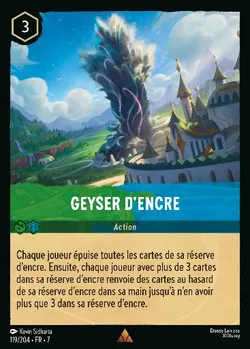 Geyser d'encre