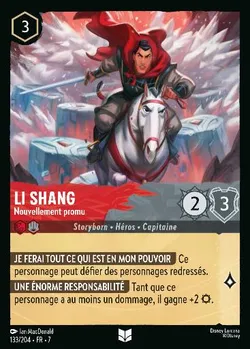 Li Shang - Nouvellement promu