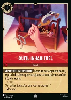 Outil inhabituel