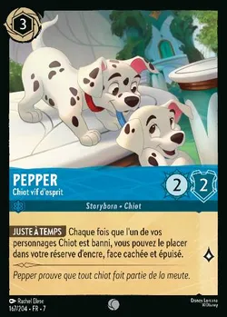 Pepper - Chiot vif d'esprit
