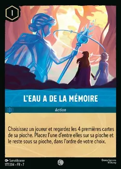 L'eau a de la mémoire