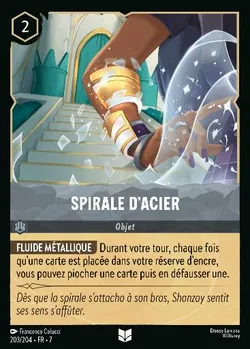 Spirale d'acier