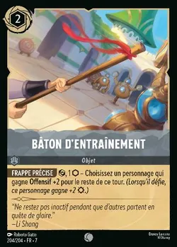 Bâton d'entraînement