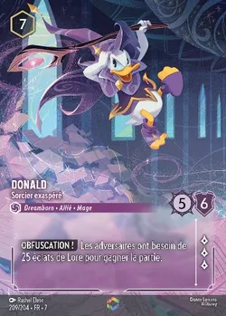 Donald - Sorcier exaspéré