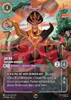 Jafar - Tout juste couronné