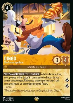 Dingo - Chef avant-gardiste