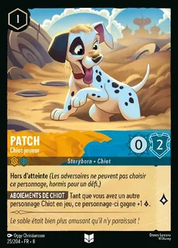 Patch - Chiot joueur