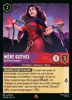 Mère Gothel - Qu'il faut écouter