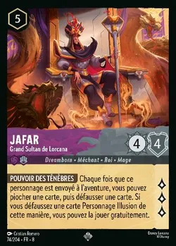 Jafar - Grand Sultan de Lorcana