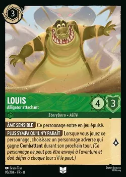 Louis - Alligator attachant