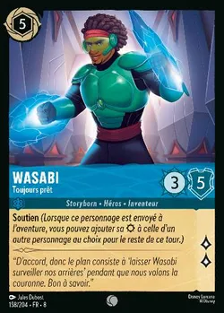 Wasabi - Toujours prêt
