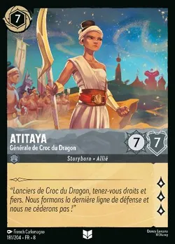 Atitaya - Générale de Croc du Dragon