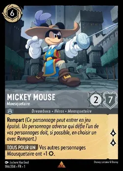 Mickey Mouse - Mousquetaire