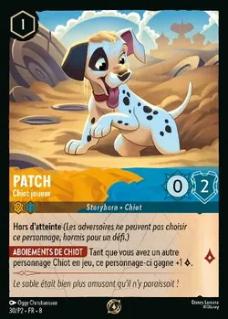 Patch - Chiot joueur