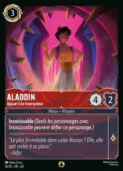 Aladdin - Apparition trompeuse