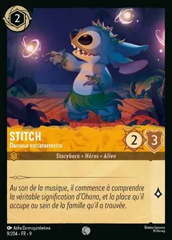 Stitch - Danseur extraterrestre
