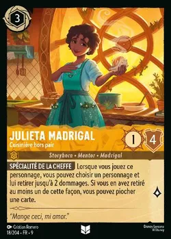 Julieta Madrigal - Cuisinière hors pair
