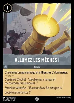 Allumez les mêches !