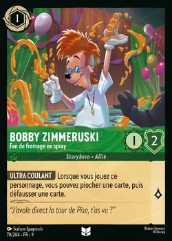 Bobby Zimmeruski - Fan de fromage en spray