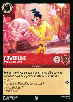Powerline - Montant sur scène