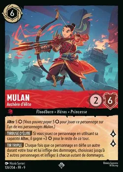 Mulan - Archère d'élite
