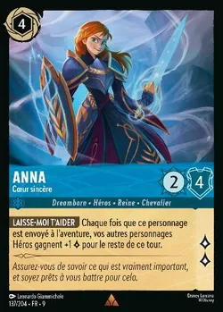Anna - Cœur sincère