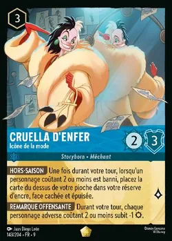 Cruella d'Enfer - Icône de la mode