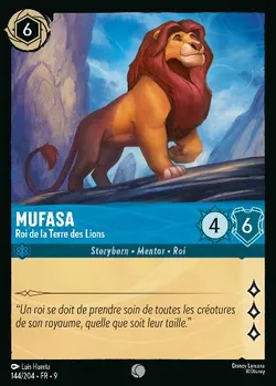 Mufasa - Roi de la Terre des Lions