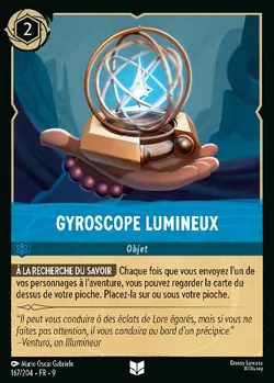 Gyroscope lumineux