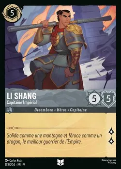 Li Shang - Capitaine Impérial