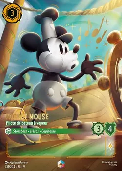 Mickey Mouse - Pilote de bateau à vapeur
