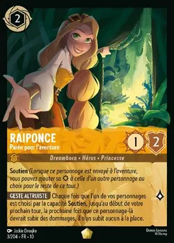 Raiponce - Parée pour l'aventure