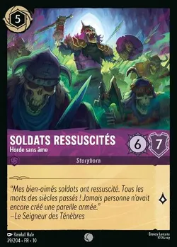 Soldats ressuscités - Horde sans âme