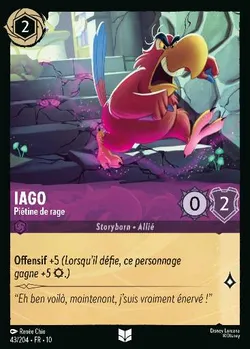 Iago - Piétine de rage