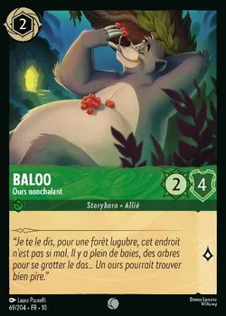 Baloo - Ours nonchalant