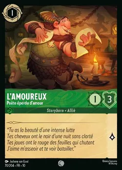 L'amoureux - Poète éperdu d'amour