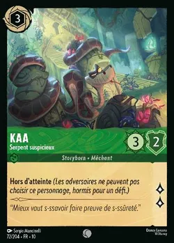 Kaa - Serpent suspicieux
