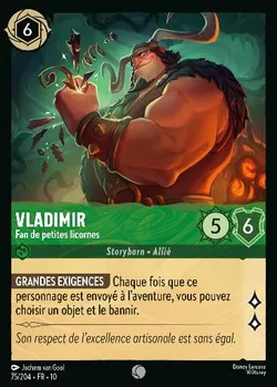 Vladimir - Fan de petites licornes