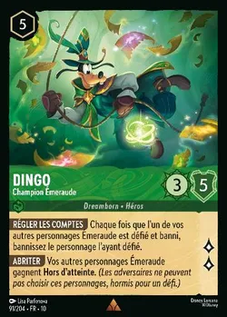Dingo - Champion Émeraude